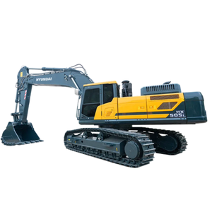 Excavateur sur chenilles HYUNDAI de marque HX505L HX505 modèle 50ton Track Digger énorme machine minière avec godet 3.4cbm pour l'Algérie - Product Image 1