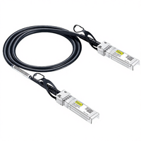 Câble de raccordement en cuivre à connexion directe 10Gtek SFP DAC Twinax, modèle CAB-10GSFP-P1M-30, compatible Meraki MA-CBL-TA-1M, Ubiquiti UniFi, D-Link, Fortinet