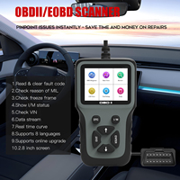 Herramienta de Diagnóstico Automotriz OBD2 Ultra Avanzada - Lectura/Eliminación de Códigos, Prueba de Batería, Comprobación de I/M, Pantalla a Color de 2.8 Pulgadas, 1 Año de Garantía, 9 Protocolos