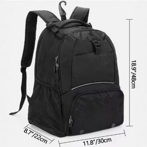 Échantillon Gratuit : Sac à Dos Tendance avec Compartiment Ventilé Séparé pour Chaussures – Idéal pour le Tennis, le Pickleball et le Badminton - Product Image 2