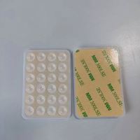 Support de charge pour téléphone portable en silicone super résistant à ventouse, 24 petits supports carrés pour téléphone portable