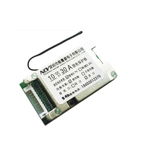 30A Li-ion 10S 36V สำหรับ3.7V แบตเตอรี่ลิเธียมเทอร์นารี NMC ที่มีความสมดุลและการปล่อยประจุ NTC แยกพอร์ตบอร์ด G909 - Product Image 1
