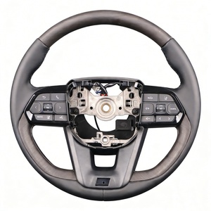 พวงมาลัยไม้สำหรับรถยนต์โตโยต้า ยาริส ไฮลักซ์ ทาโคมา LC79 A90 ซูปรา 4Runner มาร์คเอ็กซ์ ซีรีส์ 200 ไฮลักซ์ วีโก้ ไฮเอซ พรีอุส เซลิก้า - Product Image 4