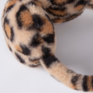 बच्चों के लिए थर्मल खरगोश फर गर्म इयरमफ-नरम विंडप्रूफ प्लग सर्दियों कान सुरक्षा - Product Image 2