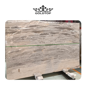Goldtop Arabescato Grigio Rosa lastra di marmo lucidata superficie di lusso pietra naturale per la decorazione della parete e del pavimento della hall dell'hotel - Product Image 3