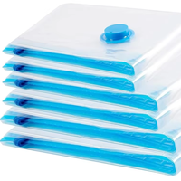 Sacs de rangement sous vide PA+PE, lot de 8, économiseurs d'espace pour vêtements, vestes, manteaux, pulls, organisation de la garde-robe à domicile