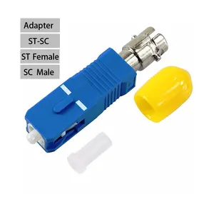 FTTH Single Mode 9/125um Simplex SC/UPC-Stecker auf ST/UPC-Buchse Hybrid koppler Glasfaser adapter