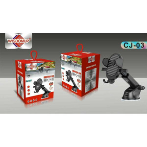 Il supporto per montaggio auto in plastica e metallo stabile universale per cruscotto o parabrezza include presa d'aria e combinazione di porta telefono - Product Image 1