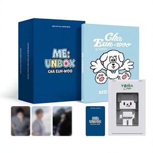 2025 CHA EUN-WOO Offizielles Fotobuch mit VERDY (ME:UNBOX) Sammlerstück Papierkunst Geschenkbox Album mit Aufklebern Karten Figur - Product Image 1