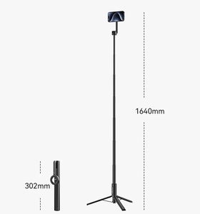 Ulan <span class=keywords><strong>Zi</strong></span> MG-002 - Soporte Magnético Extensible para Selfies con Control Remoto Inalámbrico, Compatible con iPhone 16 15 Magnetic <span class=keywords><strong>P</strong></span> - Product Image 6