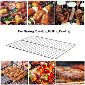 2024 Tùy Chỉnh Thép Không Gỉ 304 BBQ Phụ Kiện Thịt Nướng Giá Và Dây Lưới <span class=keywords><strong>Net</strong></span> Cho Nhà Bếp Nấu Ăn Thanh Công Cụ Tương Thích - Product Image 2