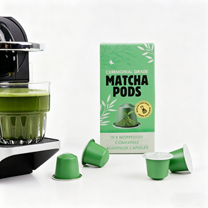 Cápsulas de Matcha de Primera Calidad a Precio de Mayoreo |   Directamente del proveedor profesional de cápsulas de té en polvo |   Factura Incluida - Product Image 2
