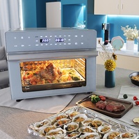 Friteuse à Air numérique intelligente de 30l avec 21 Menus prédéfinis, four électronique avec rôtissoire