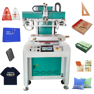 Tự Động Kích Thước Lớn Màu Duy Nhất Chạy Bảng Lụa Màn Hình Máy In Máy Cho Bánh Pizza Hộp Vải Phẳng Bảng Túi Thùng Carton - Product Image 1