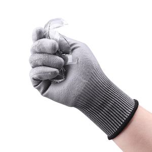 XINGYU Guantes de Trabajo Resistentes a Cortes, Protección Antiestática y Anticorte, Nivel 5, Calibre 13, HPPE - Product Image 4