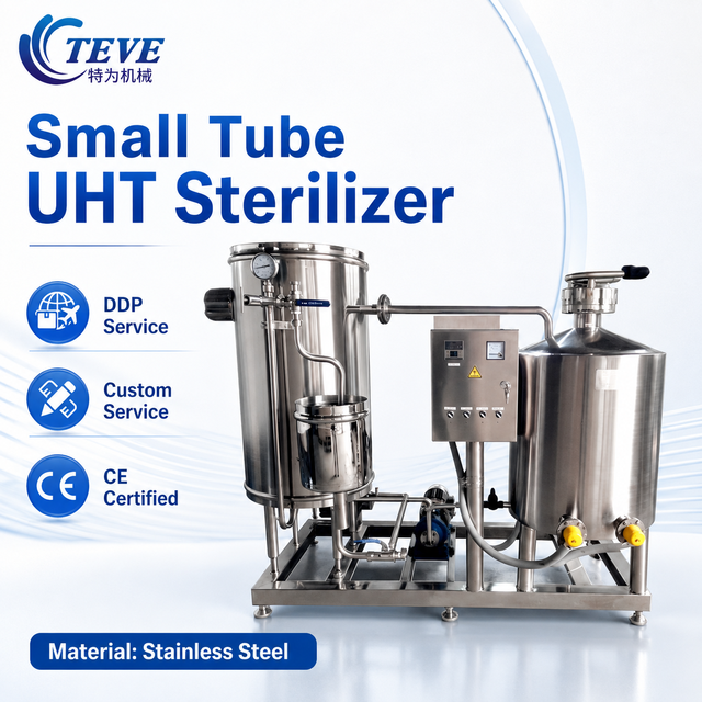 Hot Price Stainless Steel Small Tube Milk Juice Pasteurization/batch Pasteurizer Machine for Sale