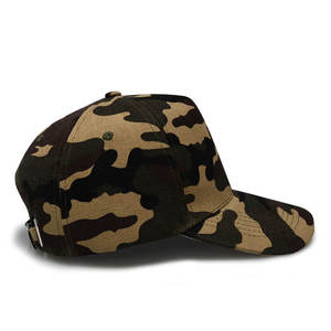 Casquette unisexe ajustée à 6 panneaux The Hat Pros Original en sergé de coton laineux camouflage - Petite-Moyenne - Kryptek Highlander - Product Image 2