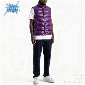Custom Quilted Puffer Vest <strong>Mens</strong> Sleeveless Winter Outdoor Down <strong>Gilet</strong> <strong>Lightweight</strong> Logo Waterproof Casual Jacket <strong>for</strong> <strong>Men</strong> - Product Image 2