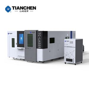 Tianchen 1500W-6000W trao đổi kép bảng <span class=keywords><strong>Laser</strong></span> ống và tấm cắt ống và tấm sợi <span class=keywords><strong>Laser</strong></span> máy cắt với bìa - Product Image 2