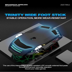 Gratis Wolf V8 Bedrade Muis 3000Dpi Kantoor Spel Computer Macro Programmering Lichtgevende Gaming Muis - Product Image 5