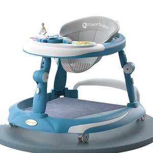 Vente chaude 4-en-1 trotteur <span class=keywords><strong>bébé</strong></span> coton poussoir avec repose-pieds bébés marche et apprentissage jouet pour groupe d'âge 0-3 ans - Product Image 4