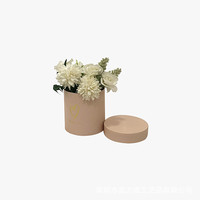 Boîte cadeau en forme de seau rond pour macarons, petite et individuelle, pour la vente en gros