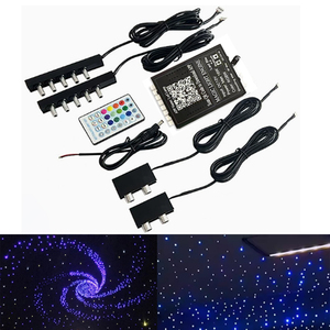 7420-F4 Unité de système séparé LED à fibre optique pour plafond étoilé, éclairage d'ambiance ciel étoilé pour toit de voiture - Product Image 1