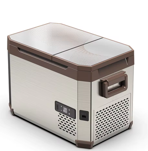 2024 nouveau boîtier en aluminium <span class=keywords><strong>brossé</strong></span> voiture maison 12V-24V 220V réfrigérateur - Product Image 3