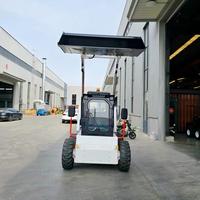 Mini Caricatore Diesel Compatto 4WD con Caricatore Frontale Idraulico per Agricoltura e Costruzioni