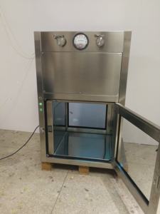 Caja de paso laminar personalizada, caja de paso limpia SUS304, ventana de paso con filtro HEPA para sala limpia, laboratorio, hospital - Product Image 5