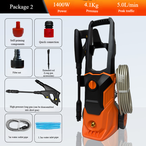 Idropulitrice ad Alta Pressione 220V, Pompa Regolabile ad Alta Potenza per Lavaggio Auto, Pulitore a Getto Forte Portatile per Auto, Casa e Giardino - Product Image 3