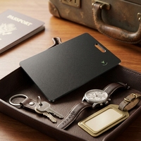 Mini traceurs GPS personnalisés pour cartes, lot de 4, rechargeables, étanches, petits accessoires, localisation, autonomie 2 à 10 ans