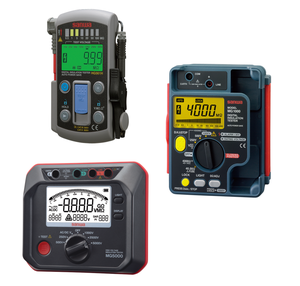 Megóhmetro con Pantalla LCD Confiable HG561/MG1000/MG5000 Fabricado en Taiwán con Voltaje de 125V-1000V para Pruebas - Product Image 1