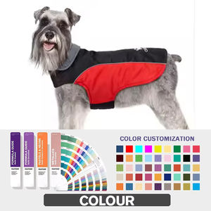 थोक लक्जरी कुत्ते ने समायोज्य आकार और लक्जरी कॉलर सस्ते कीमत के साथ मध्यम से बड़े कुत्तों के लिए शीतकालीन कोट - Product Image 4