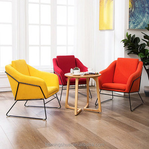 <span class=keywords><strong>Sillon</strong></span> <span class=keywords><strong>de</strong></span> cuero para oficina ejecutiva, silla con cojín giratorio <span class=keywords><strong>de</strong></span> tela, sillón nórdico moderno para comedor, sofá <span class=keywords><strong>de</strong></span> oficina ejecutiva - Product Image 3