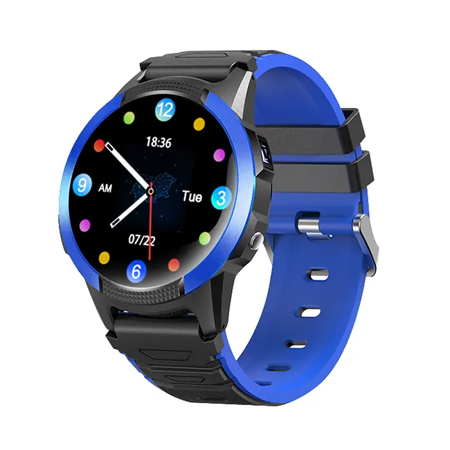 MA56 jam tangan pintar anak tahan air GPS 4G Wifi antihilang SIM waktu lama penggunaan pelacak Lokasi jam tangan pintar anak panggilan Video HD