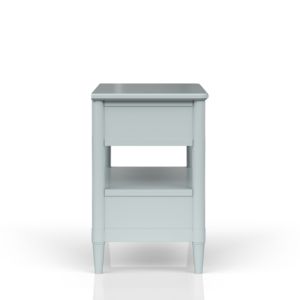 <b>Open</b> Nightstand Ocean Finish 2 Drawers <b>Storage</b> Drawer <b>Unit</b> - Product Image 5