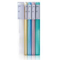 Classeur de présentation de livre d'affichage de grand dossier de couleur personnalisée de 20/30/40/60 Pages avec manchons de protection en plastique