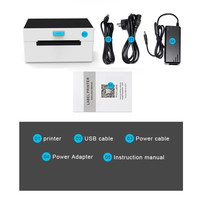 Imprimante d'étiquettes d'expédition de haute qualité 110 mm (4 pouces) 4x6, imprimante thermique USB multi-interface de bureau en stock
