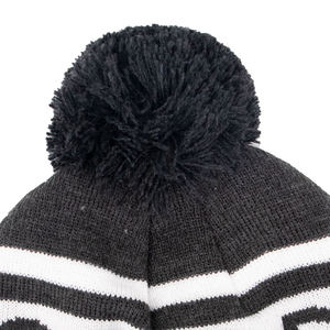 Qianzun Fashion Winter Acrylic Knitted Pom Pom Golf Beanie <strong>Hat</strong> Jacquard Thick <strong>Bobble</strong> <strong>Hat</strong> Golf - Product Image 3