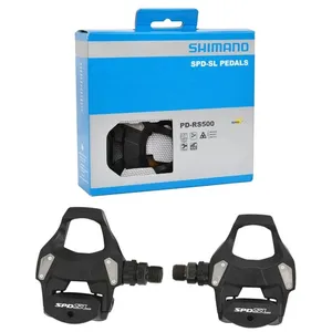 Shimano Pedals SPD-SL PD-RS500 Black/Silver/White Road bicycle pedals bike self-locking pedal