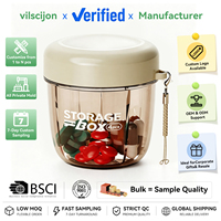 Petite boîte à pilules à 4 compartiments, organiseur de médicaments détachable, étui de voyage en plastique ABS PS, porte-pilules de poche, vitamines, médicaments hebdomadaires