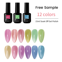 KINNCO-Vernis gel pour les yeux de chat uv Spring Candy pour niil, 15 ml, OEM, nouveauté