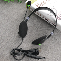 Casque audio supra-auriculaire USB étanche avec micro, son supérieur, contrôle du son, haut-parleur 40 mm – Prêt à l'emploi – Le plus populaire
