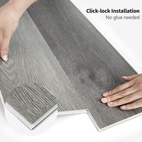 Click-System Moderner SPC-Bodenbelag Wasserdichter Abriebfester Starrer Vinylboden für Supermärkte Werkstätten Wohnbereiche Gewerbe Hotels