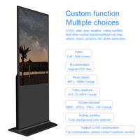 Señalización Digital Ultrafina para Centros Comerciales, 43/49 Pulgadas, Sistema Dual Android/Windows, CMS Integrado, Publicación de Videos/Imágenes, en Oferta