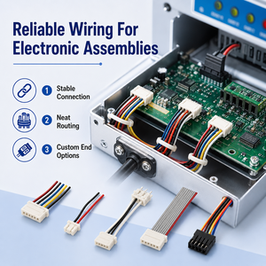 Elektronische draadboomkabelassemblage 1.0 1.25 1.5 2.0 2.54mm pitch 2 tot 40-pins connector aansluitdraad OEM ODM - Product Image 3