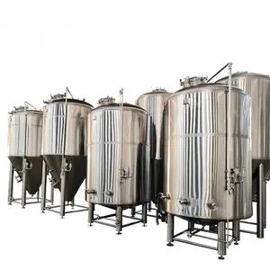 15BBL bbl sake serbatoio di birra serbatoio di stoccaggio serbatoio di birra luminoso di alta qualità in acciaio inossidabile per la maturazione automatizza il controllo della temperatura