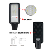 Farola LED para Exteriores OUTLUX G025 de 50W IP65 con Ángulo de Haz de 130x75, Garantía de 3 Años, Ra70, Aluminio Fundido a Presión