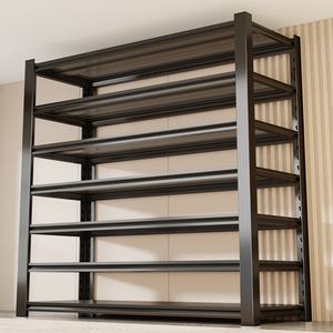 Étagère de rangement réglable en acier à 5 couches présentoir léger pour étagères de rangement d'entrepôt de cuisine domestique - Product Image 1